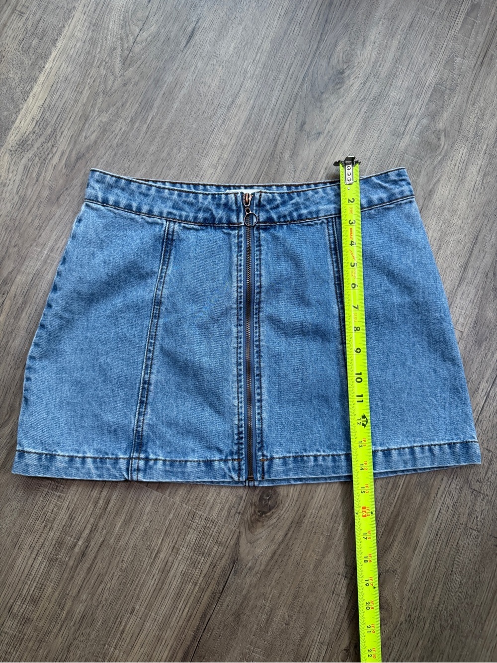 Altar'd State Denim Mini Skirt - Size Small - Picture 3 of 8
